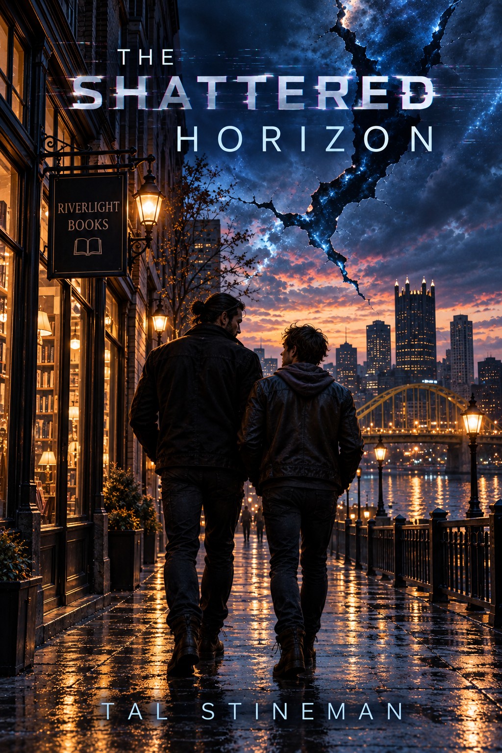 The Shattered Horizon by Tal Stineman book cover